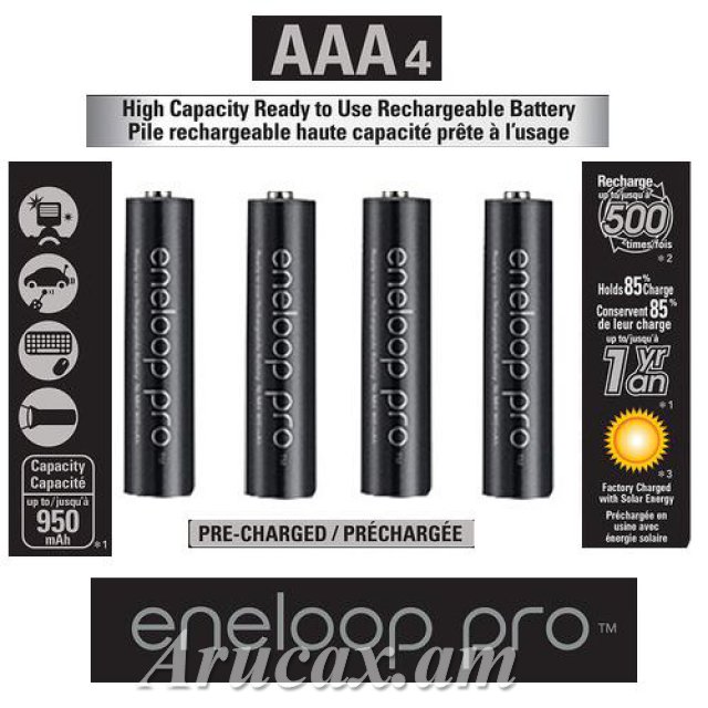 Panasonic Eneloop Pro AAA Rechargeable N...