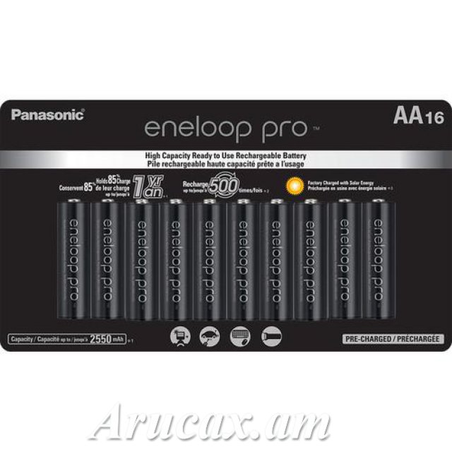 Panasonic eneloop pro AA Rechargeable Ni...