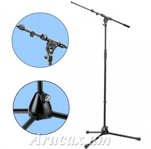 K&M 210 / 9 Tripod Microphone Stand with...
